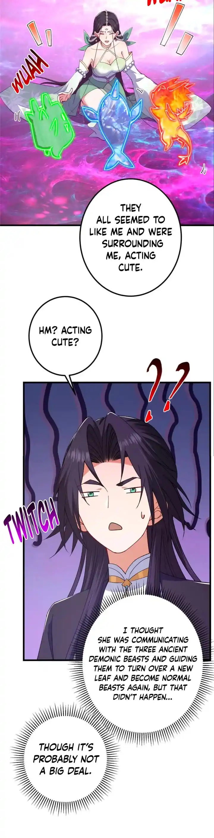 Keep A Low Profile, Sect Leader Chapter 407