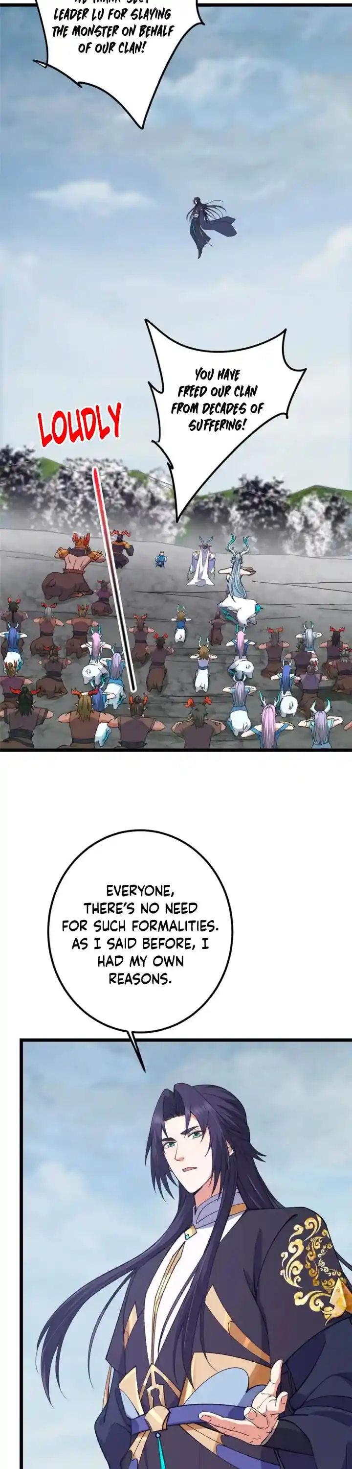 Keep A Low Profile, Sect Leader Chapter 416