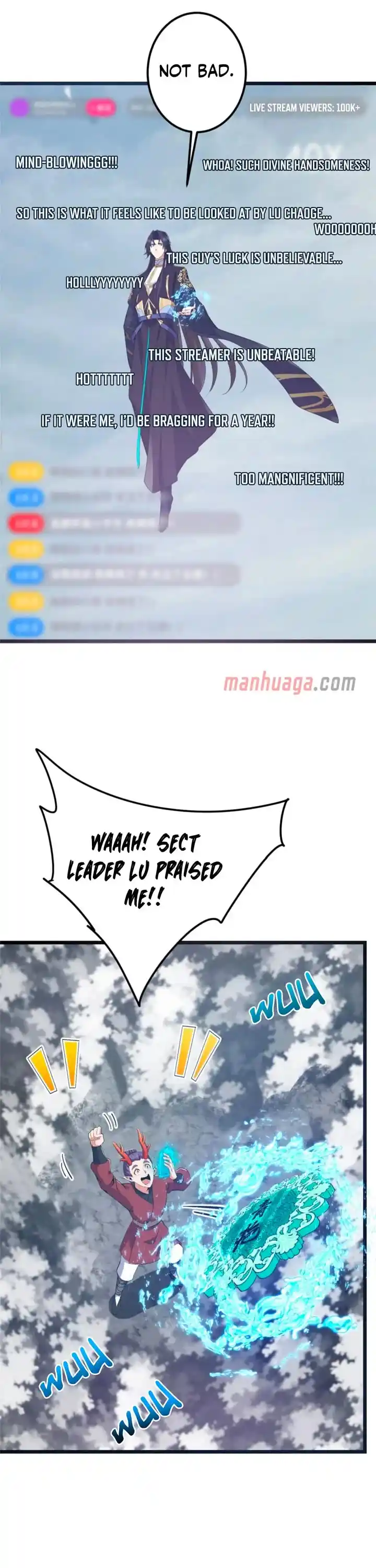 Keep A Low Profile, Sect Leader Chapter 416