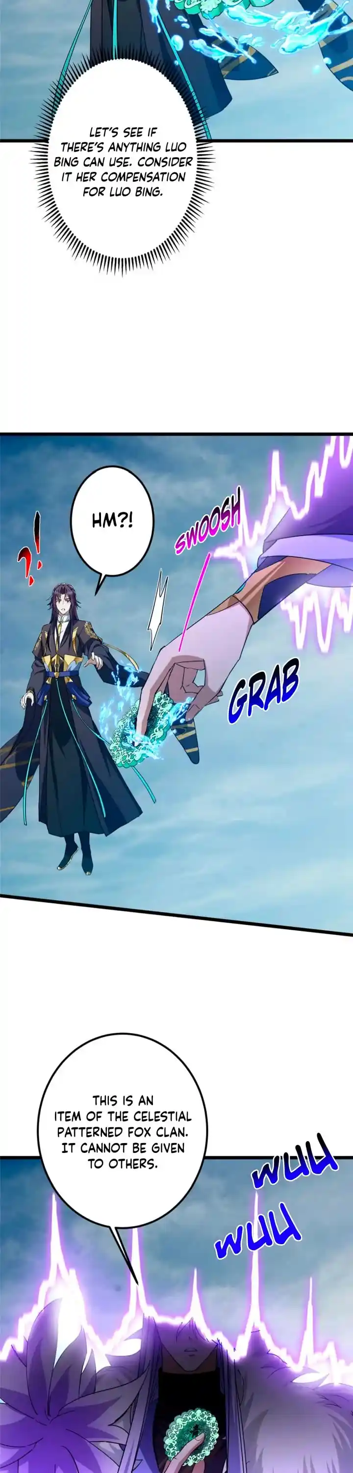 Keep A Low Profile, Sect Leader Chapter 416