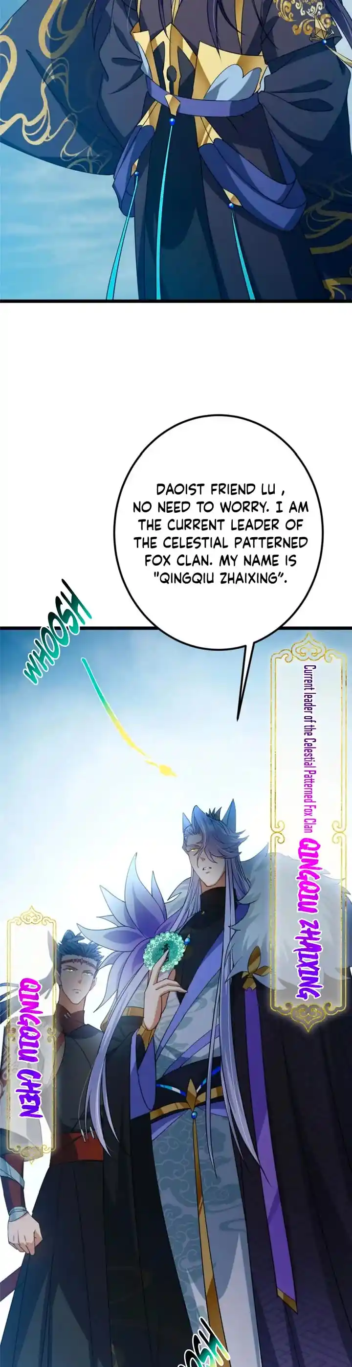 Keep A Low Profile, Sect Leader Chapter 416