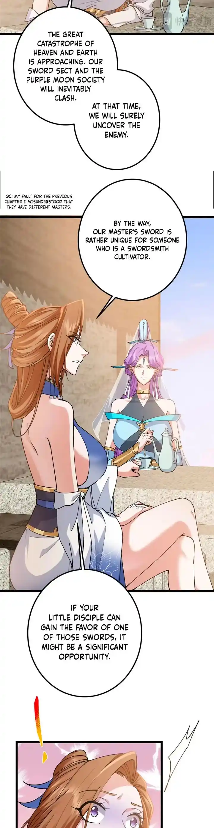 Keep A Low Profile, Sect Leader Chapter 444