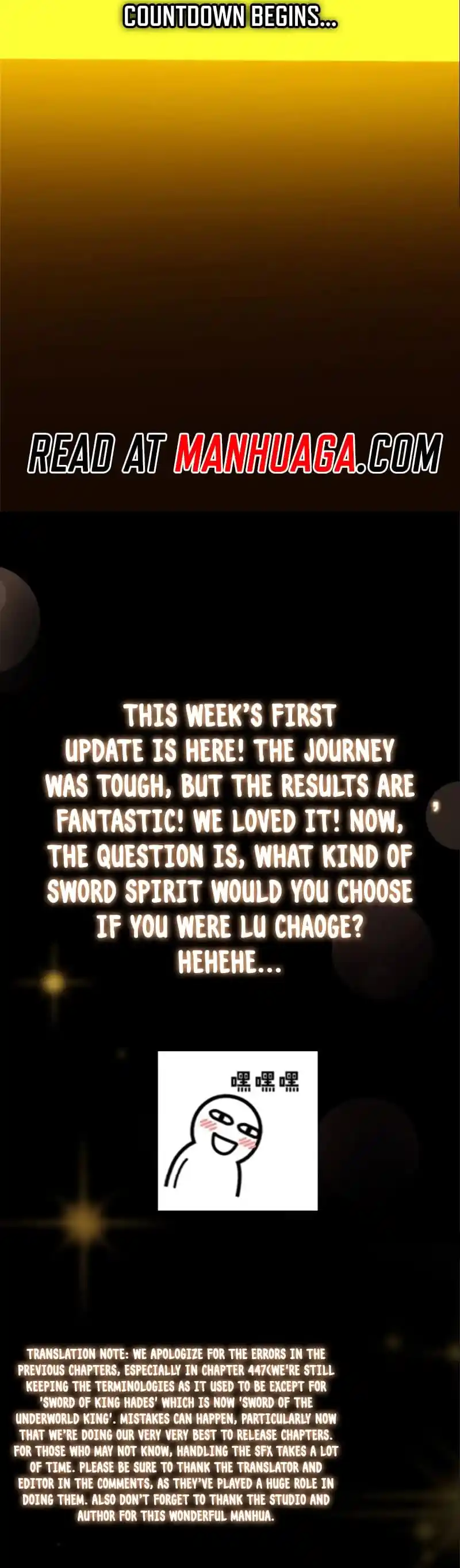 Keep A Low Profile, Sect Leader Chapter 449