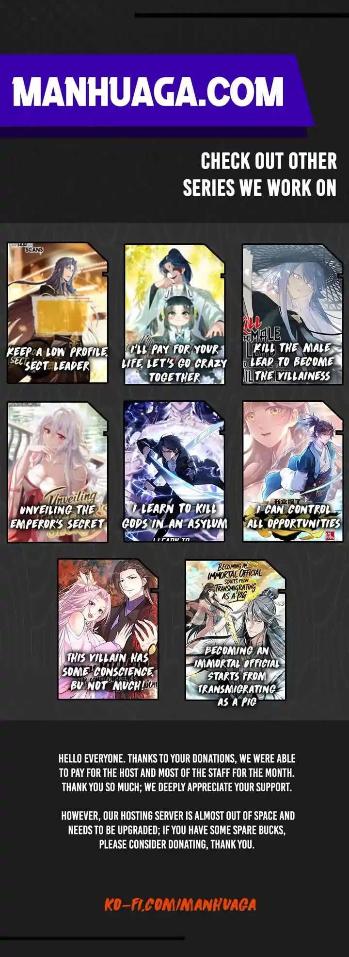 Keep A Low Profile, Sect Leader Chapter 450