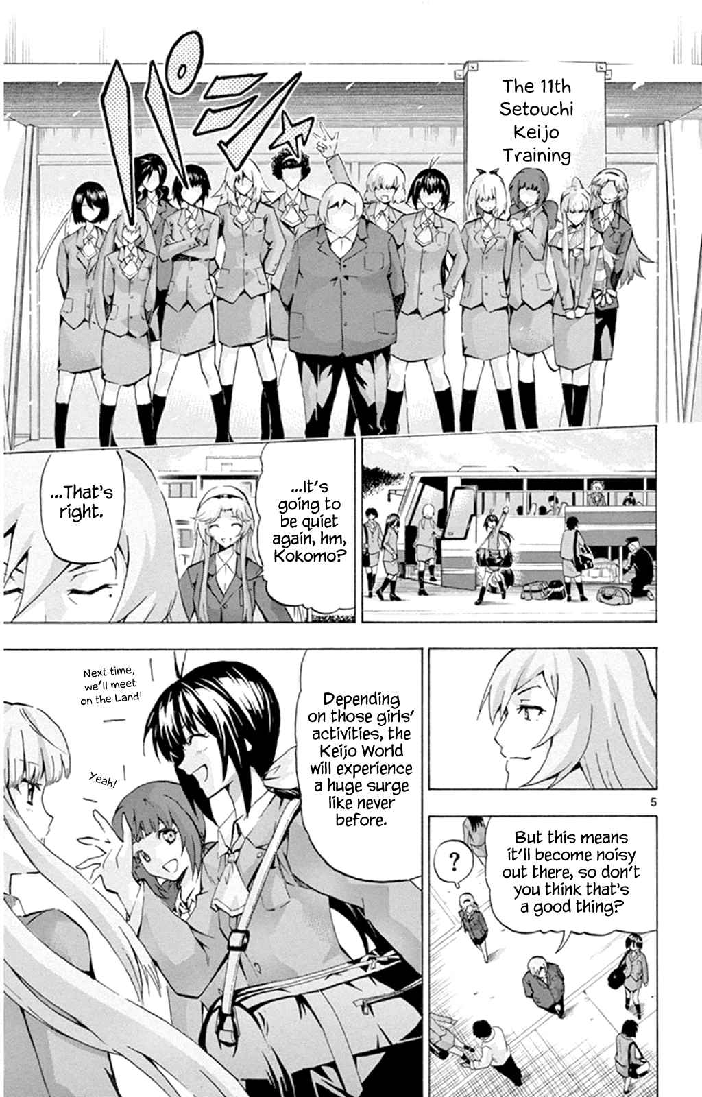 Keijo!!!!!!!! Vol.10 Ch.90