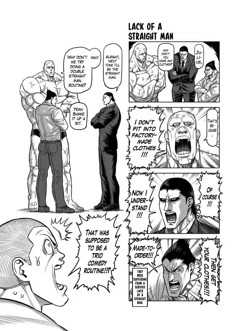 Kengan Asura Ch. 188.5 4 Panel Extras (4)