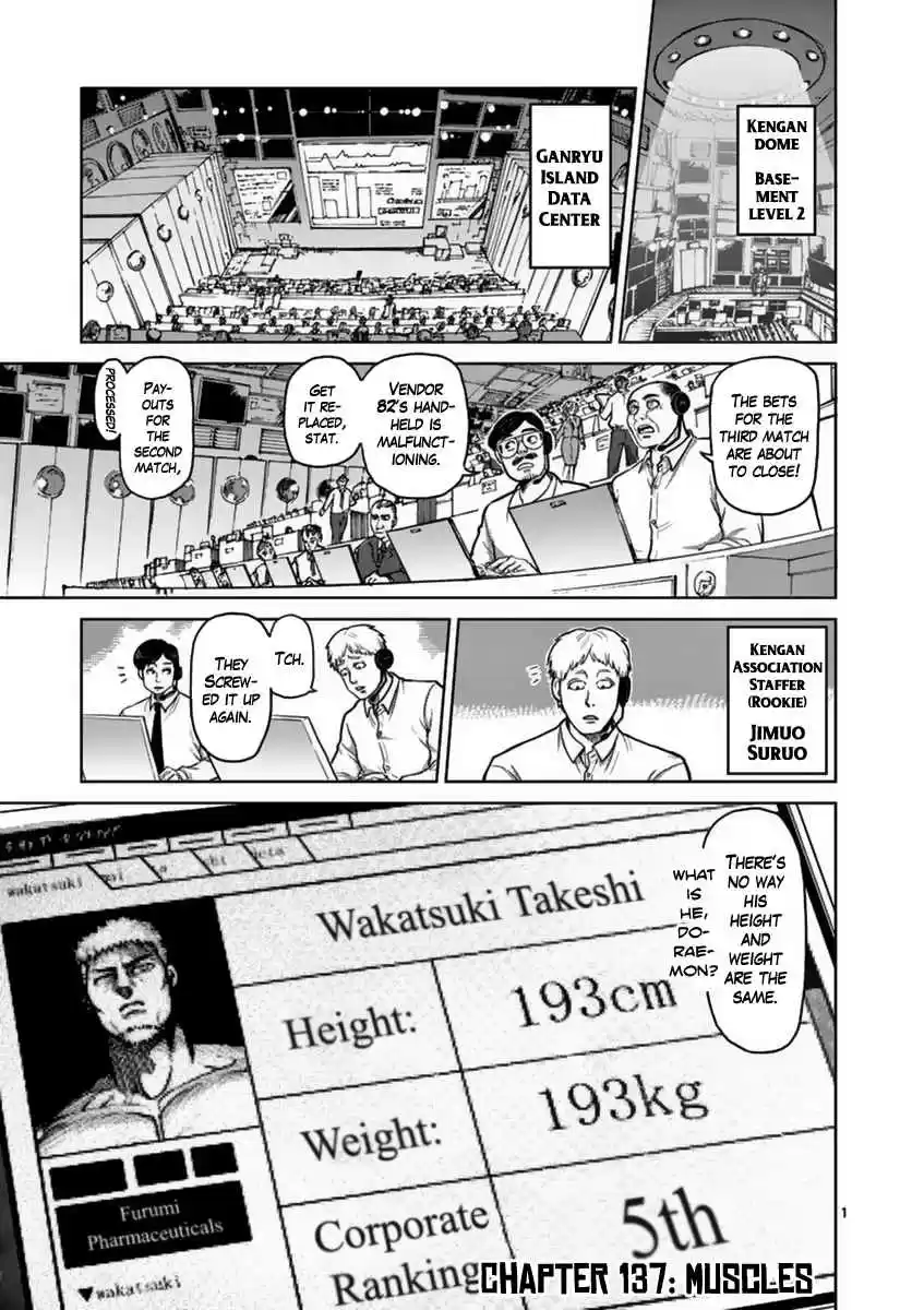 Kengan Asura Vol. 17 Ch. 137 Muscles