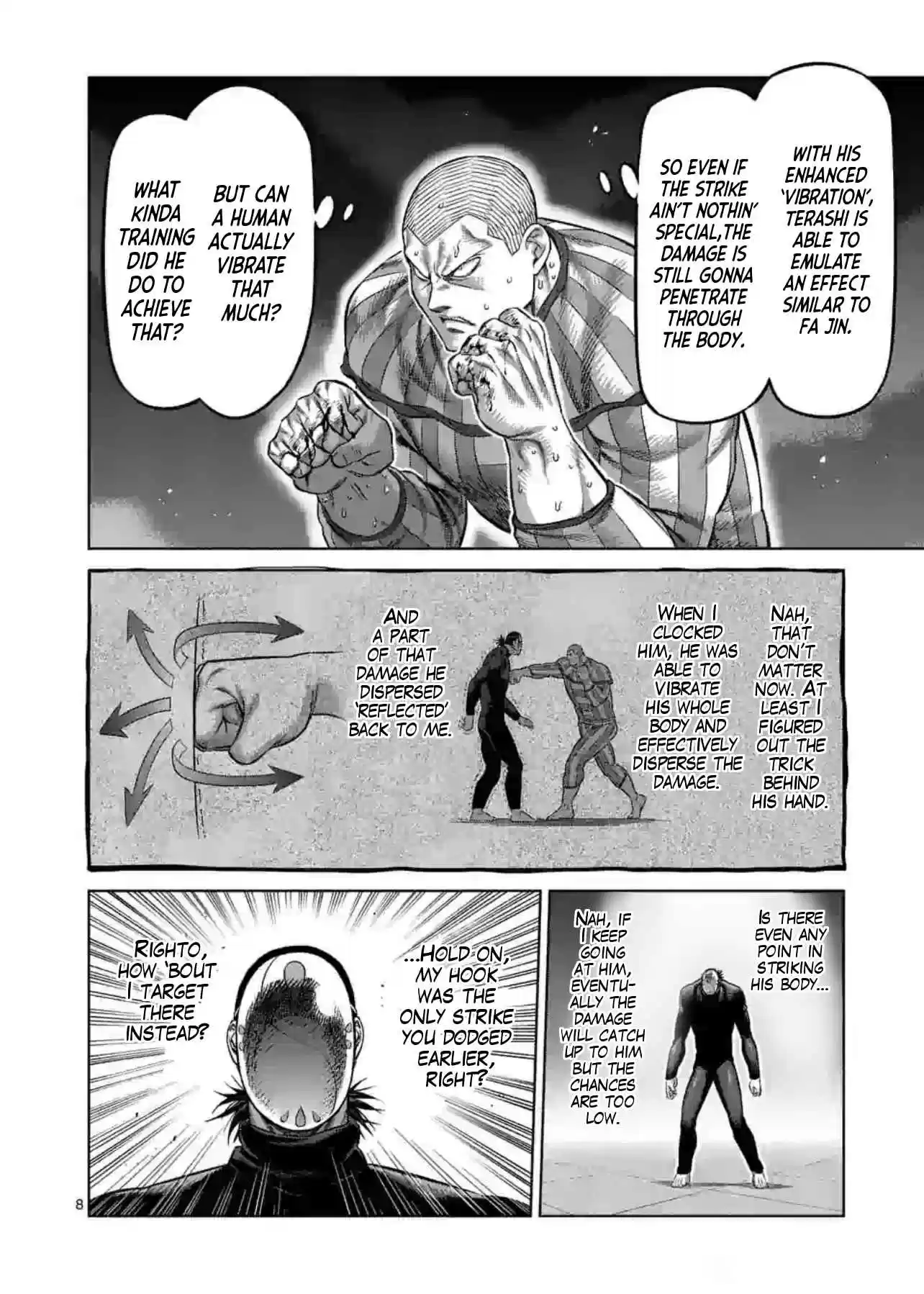 Kengan Omega 117 Under the Mask