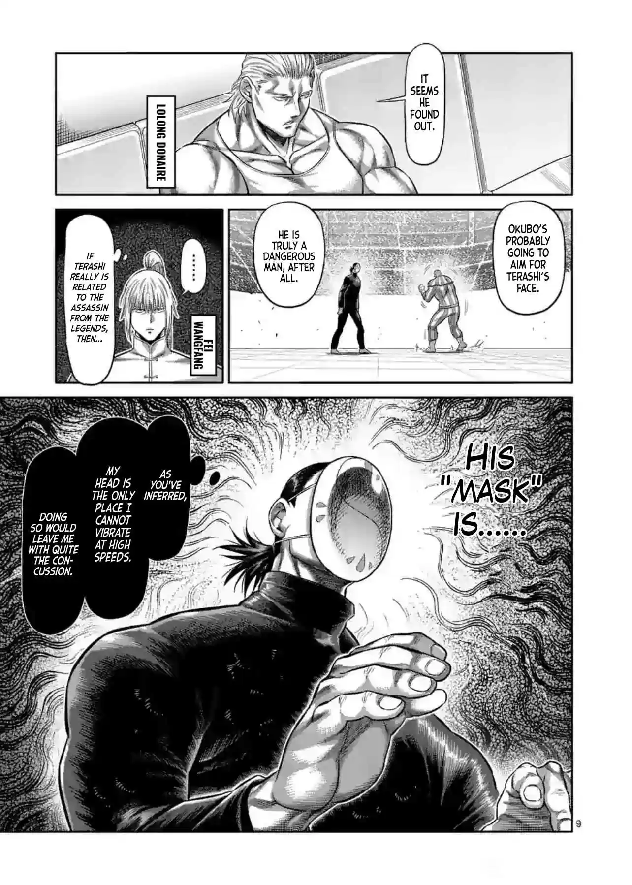 Kengan Omega 117 Under the Mask