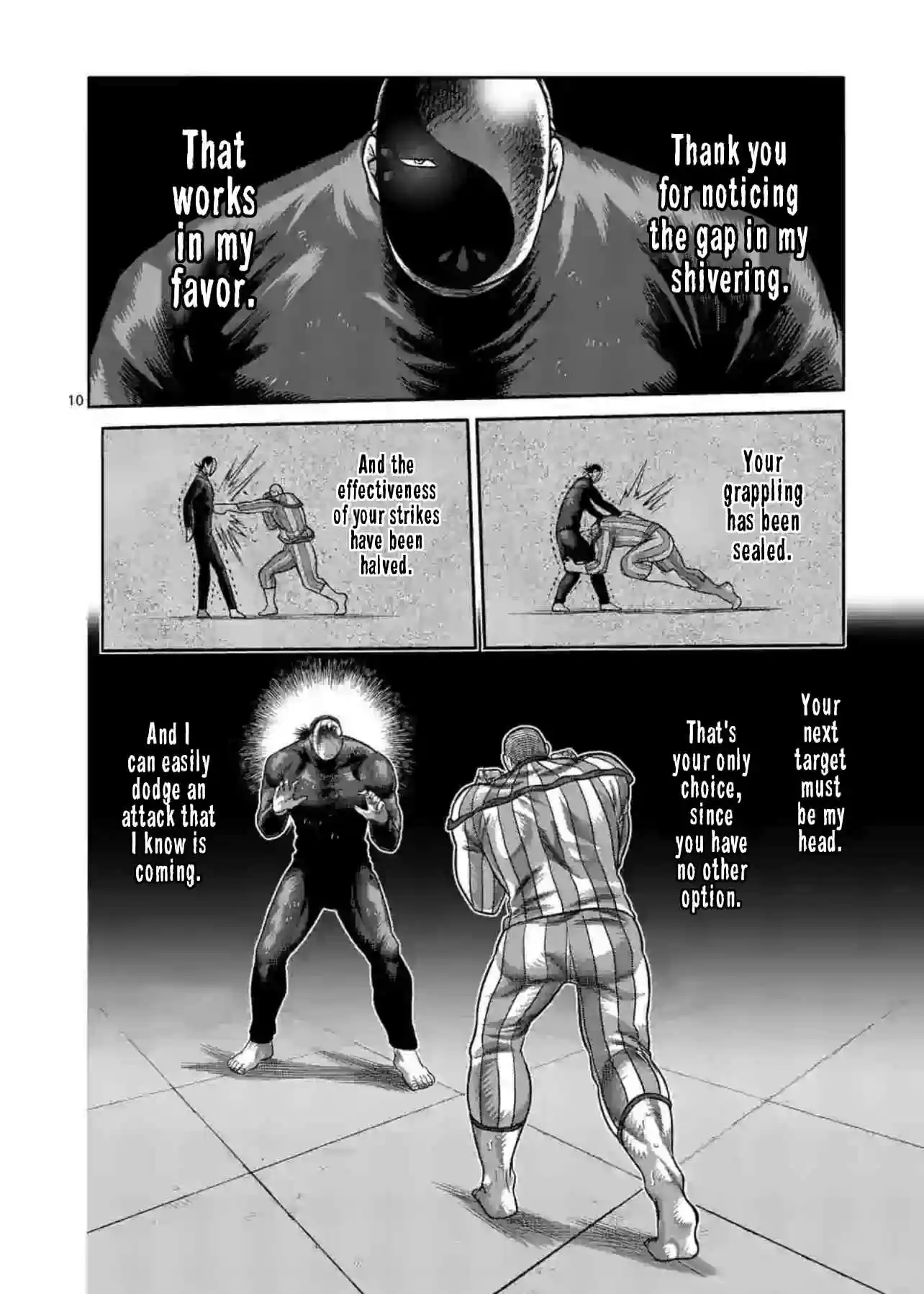 Kengan Omega 117 Under the Mask