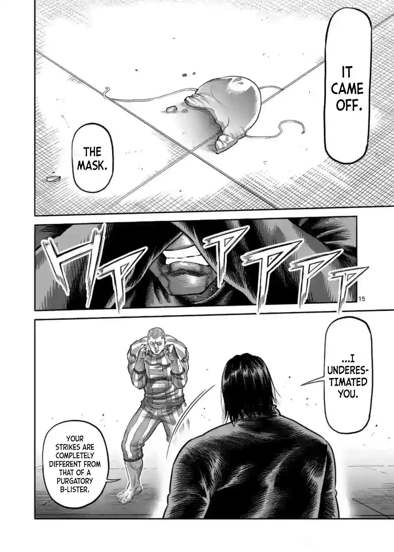 Kengan Omega 117 Under the Mask