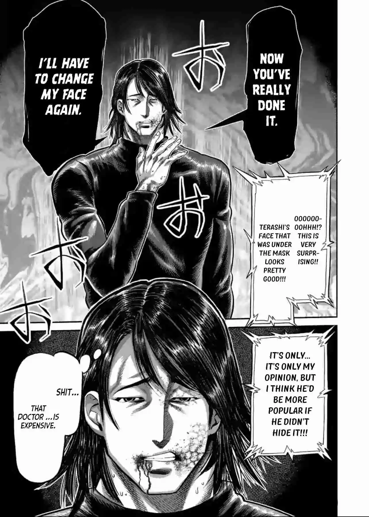 Kengan Omega 117 Under the Mask