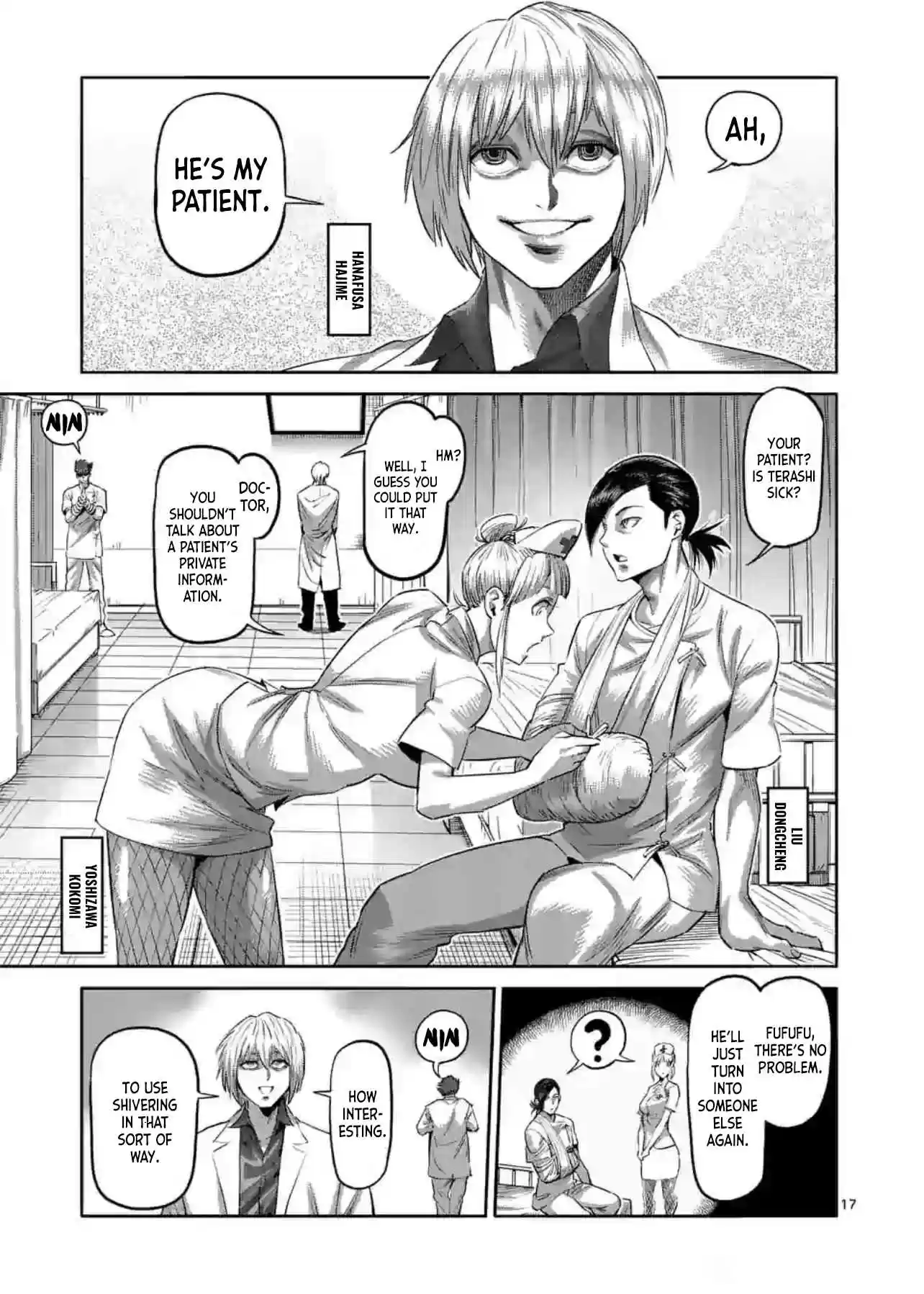 Kengan Omega 117 Under the Mask