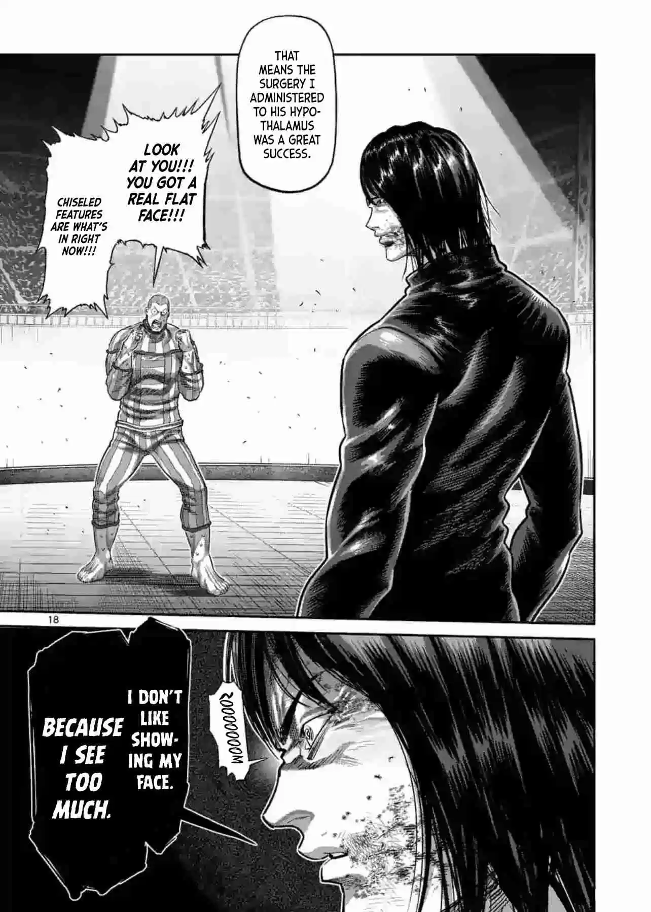 Kengan Omega 117 Under the Mask