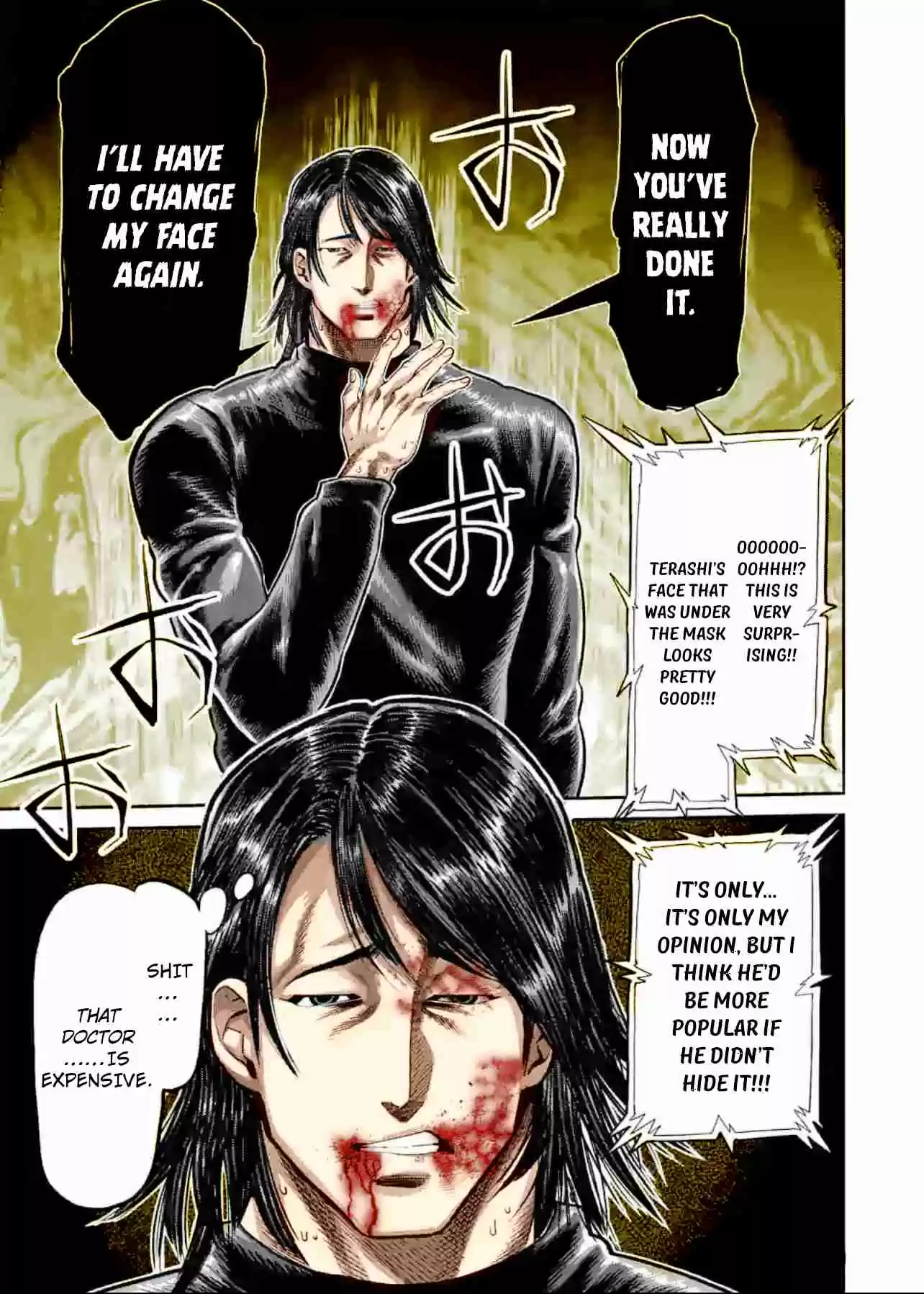 Kengan Omega 117 Under the Mask