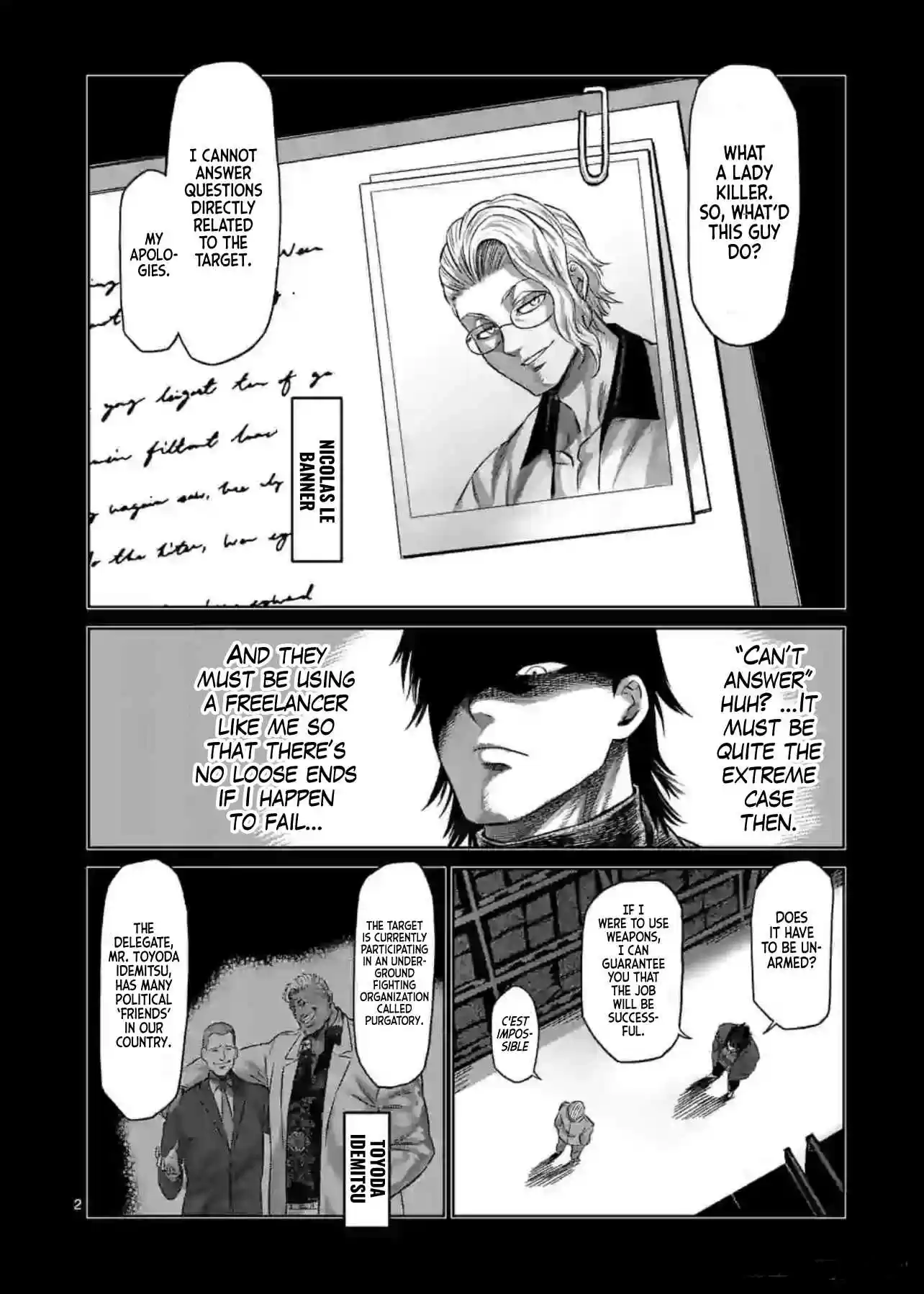 Kengan Omega 119 Out of Your League