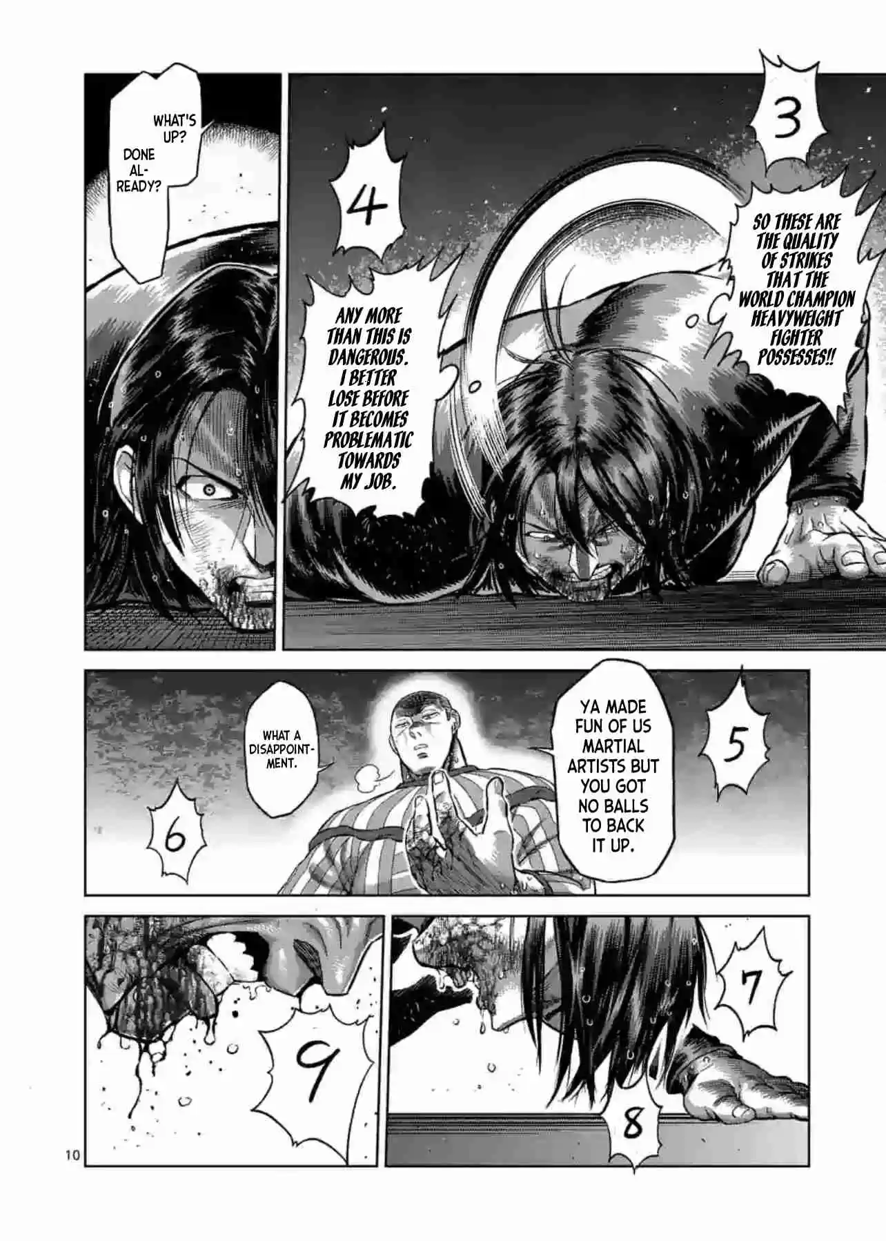 Kengan Omega 119 Out of Your League