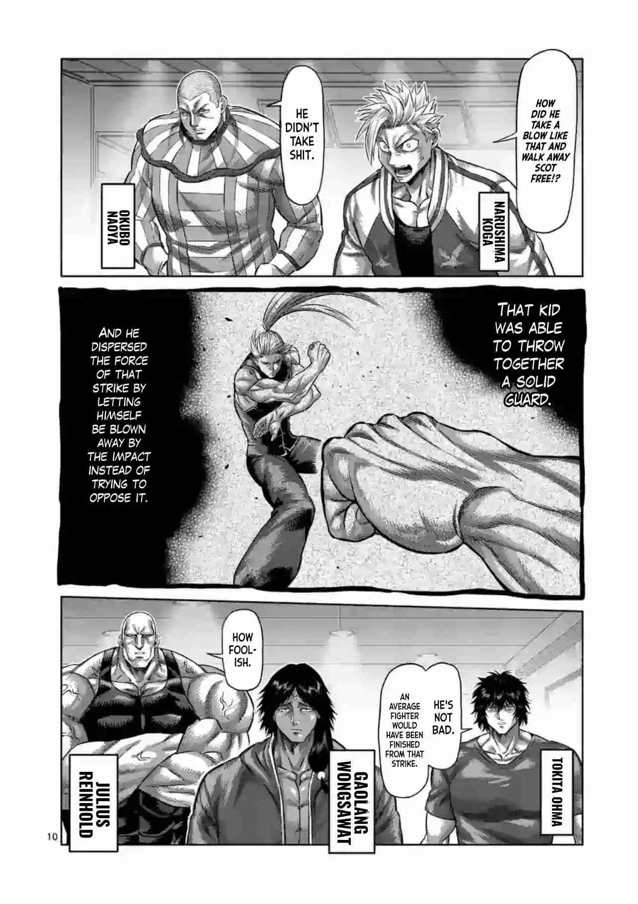 Kengan Omega 121 Let's Wrap It Up