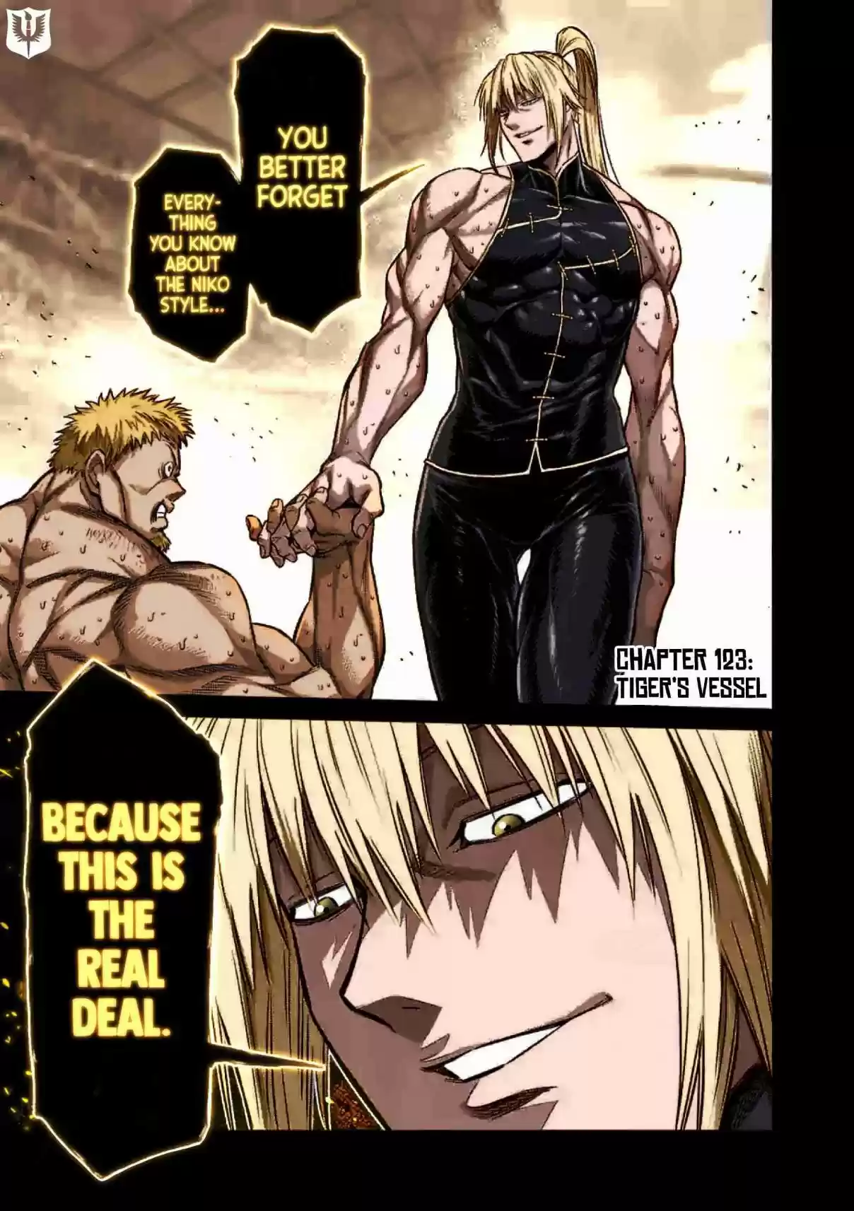 Kengan Omega 123 Tiger's Vessel