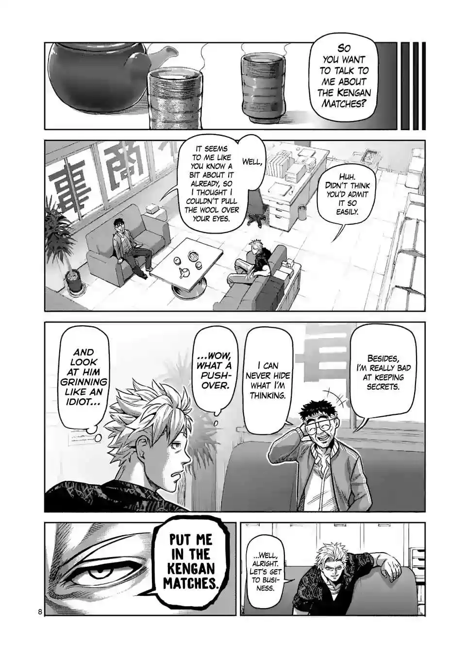 Kengan Omega Ch. 1 Kengan Matches