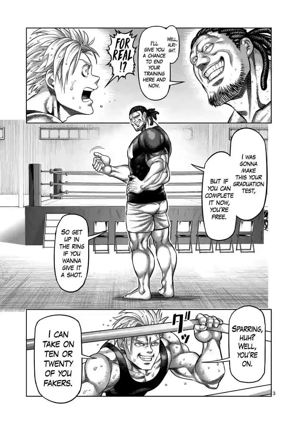 Kengan Omega Ch. 12 Test