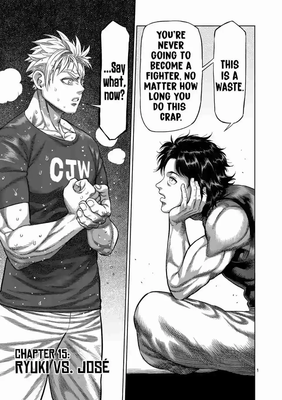 Kengan Omega Ch. 15 Ryuki vs. José