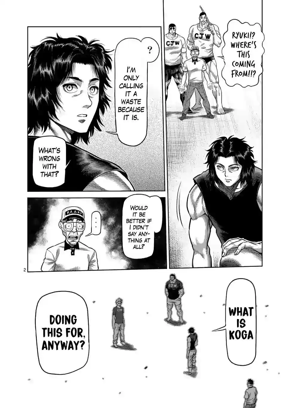 Kengan Omega Ch. 15 Ryuki vs. José