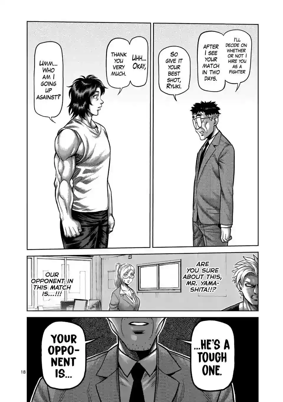 Kengan Omega Ch. 3 Koga and Ryuki