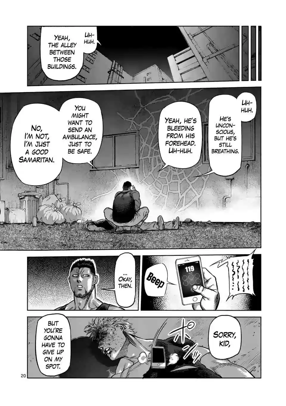 Kengan Omega Ch. 5 vs. Kokuro