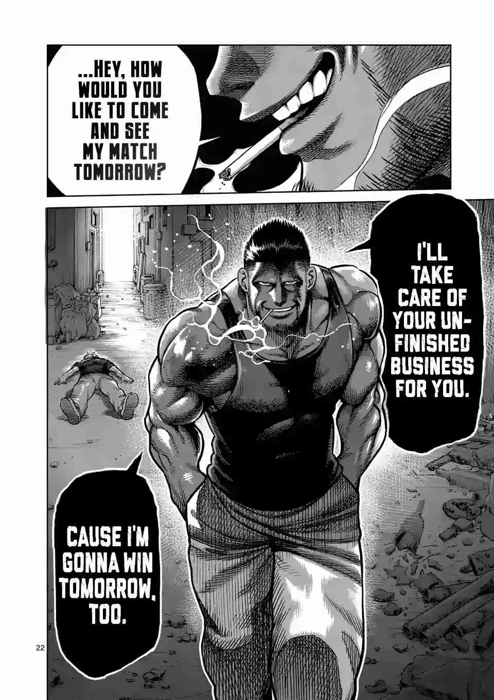 Kengan Omega Ch. 5 vs. Kokuro