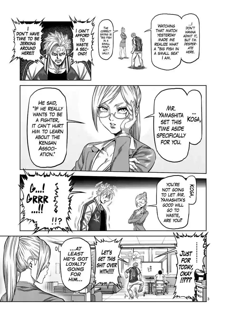 Kengan Omega Ch. 9 Summit Conference