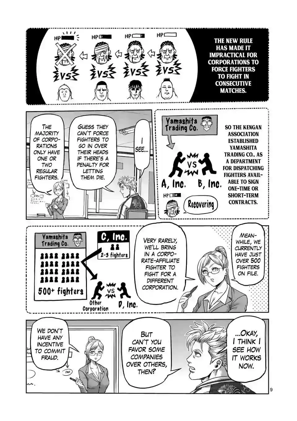 Kengan Omega Ch. 9 Summit Conference