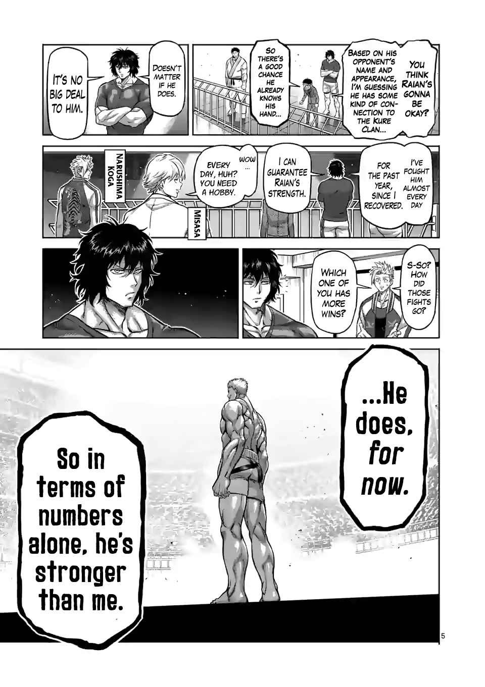 Kengan Omega Ch. 95 Huisheng