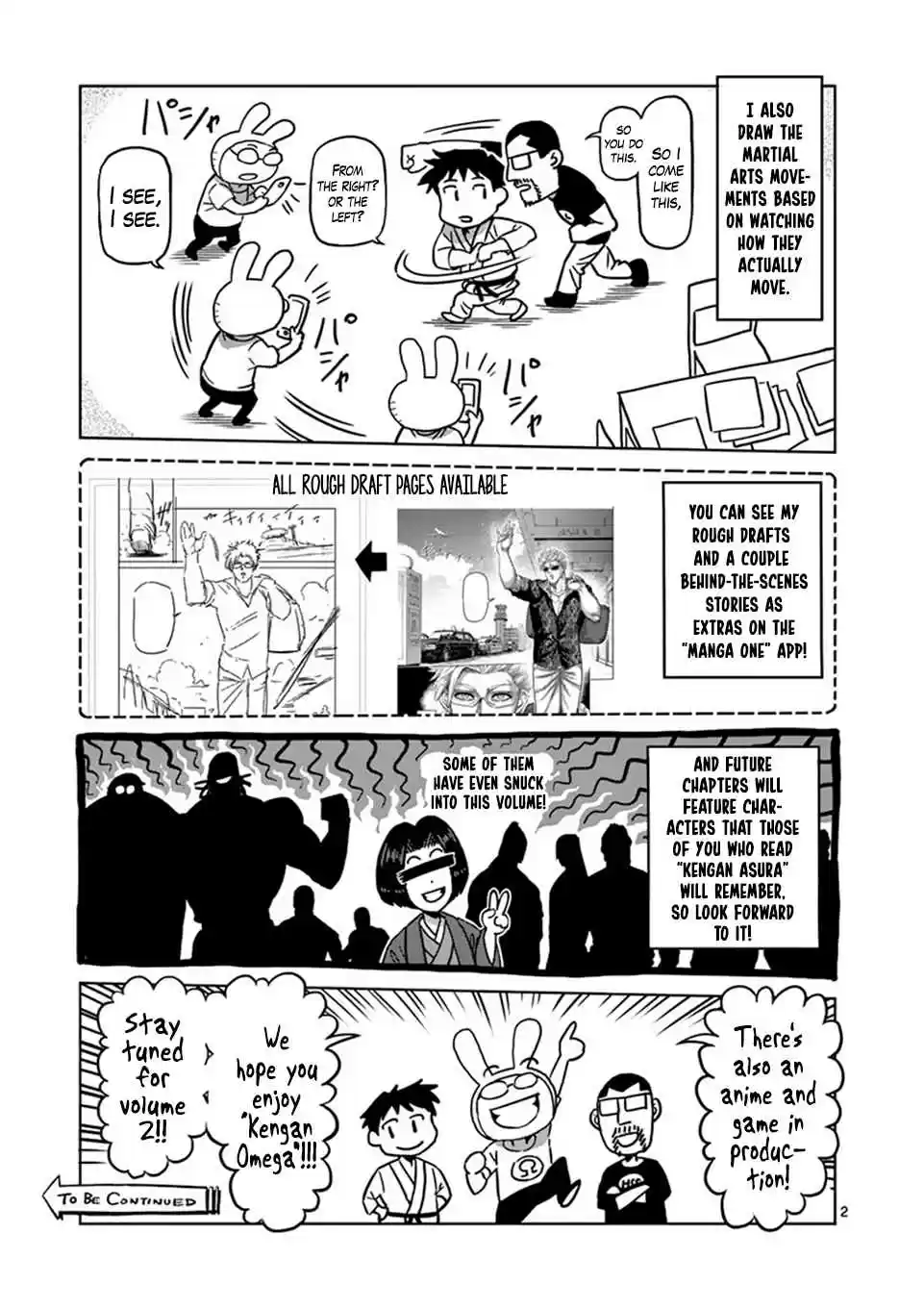 Kengan Omega Vol. 1 Ch. 7.5 Akiyama Kaede and Yamashita Trading Co.