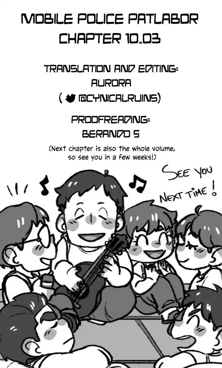 Kidou Keisatsu Patlabor Chapter 10.3