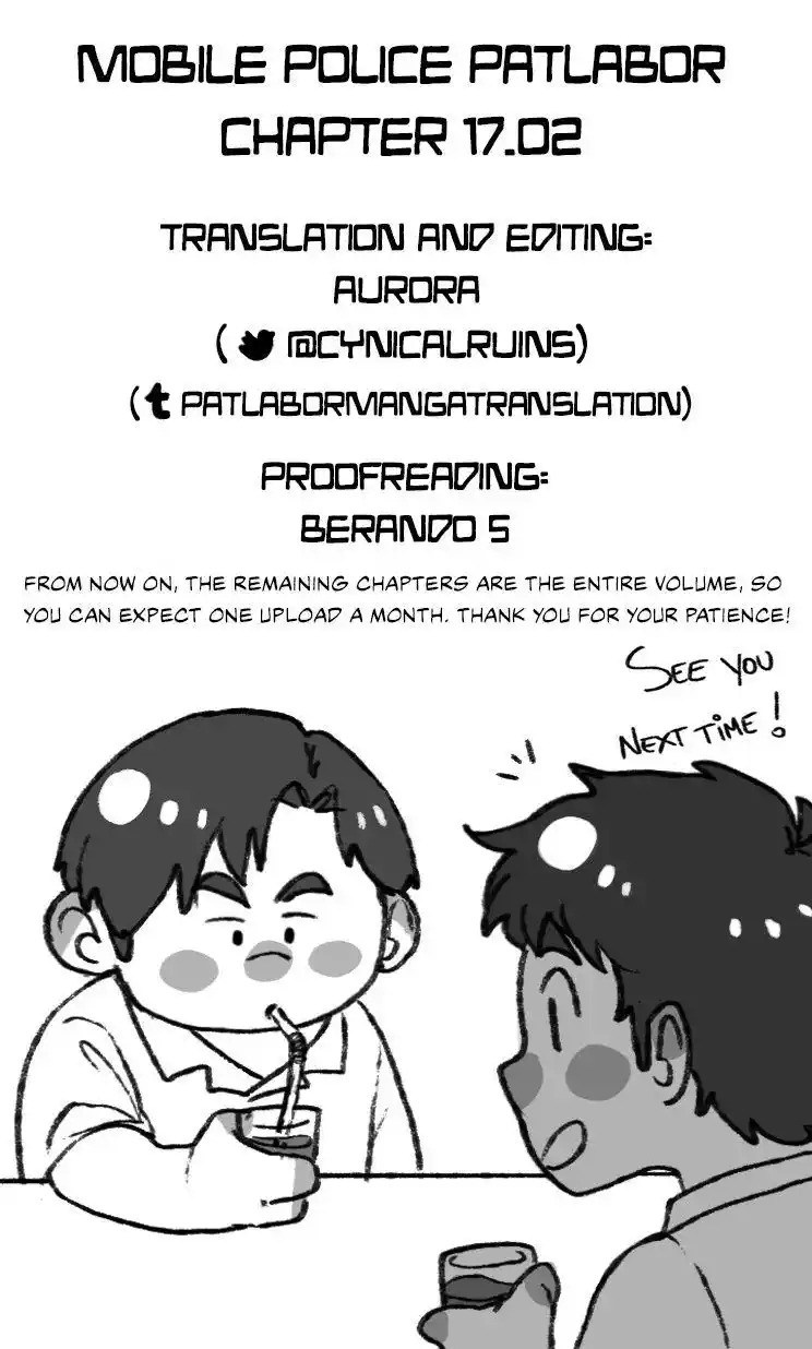 Kidou Keisatsu Patlabor Chapter 17.2