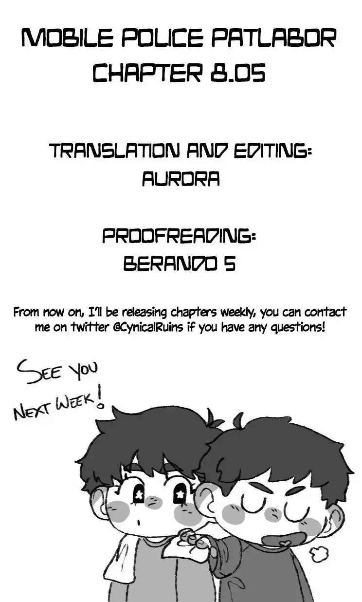 Kidou Keisatsu Patlabor Chapter 8.5