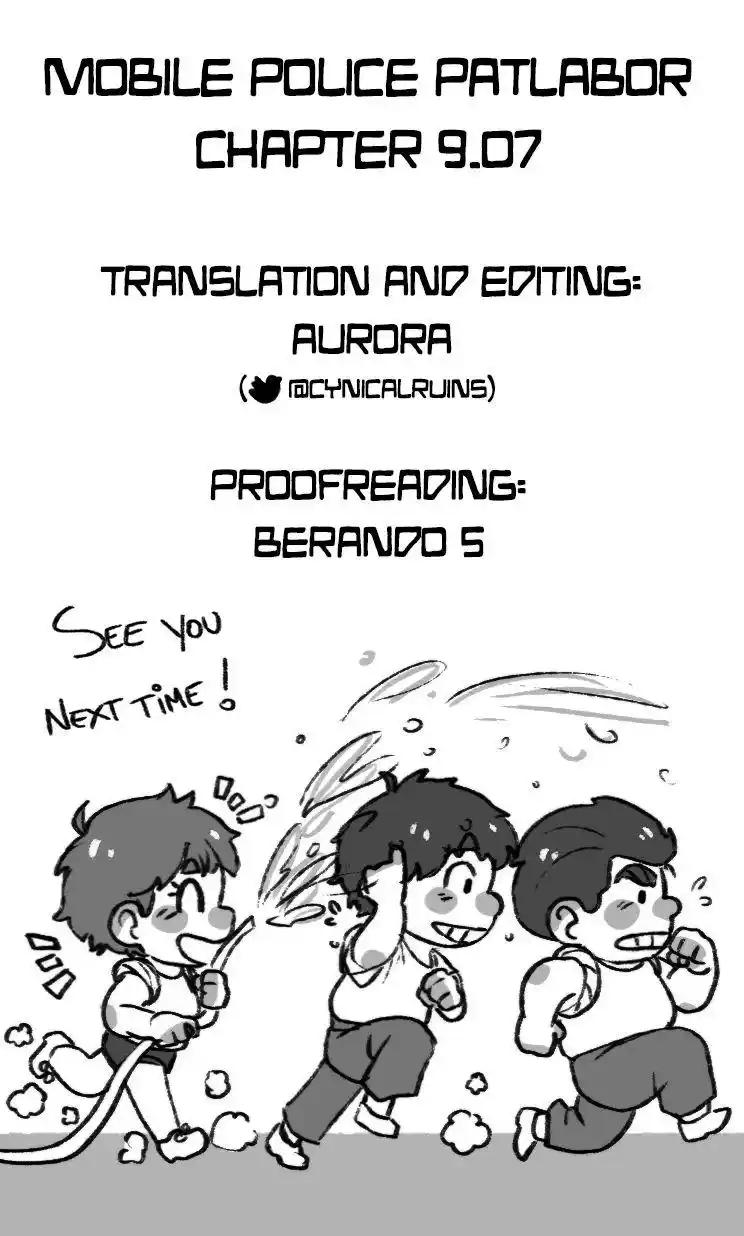Kidou Keisatsu Patlabor Chapter 9.7