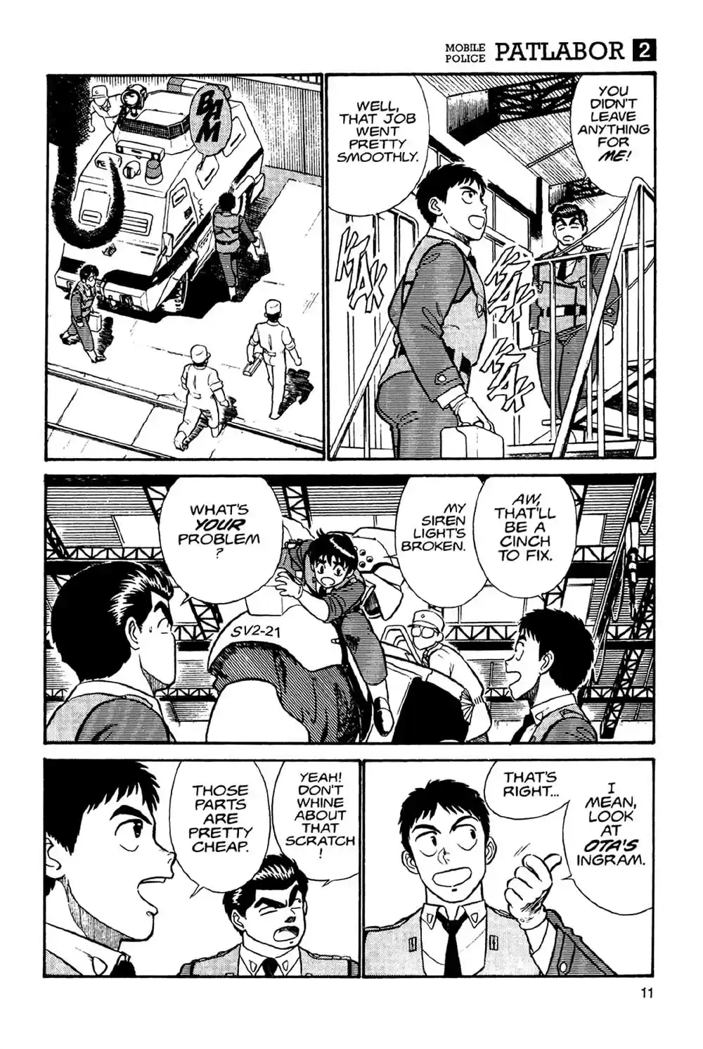 Kidou Keisatsu Patlabor Vol. 2 Ch. 2 Schaft!
