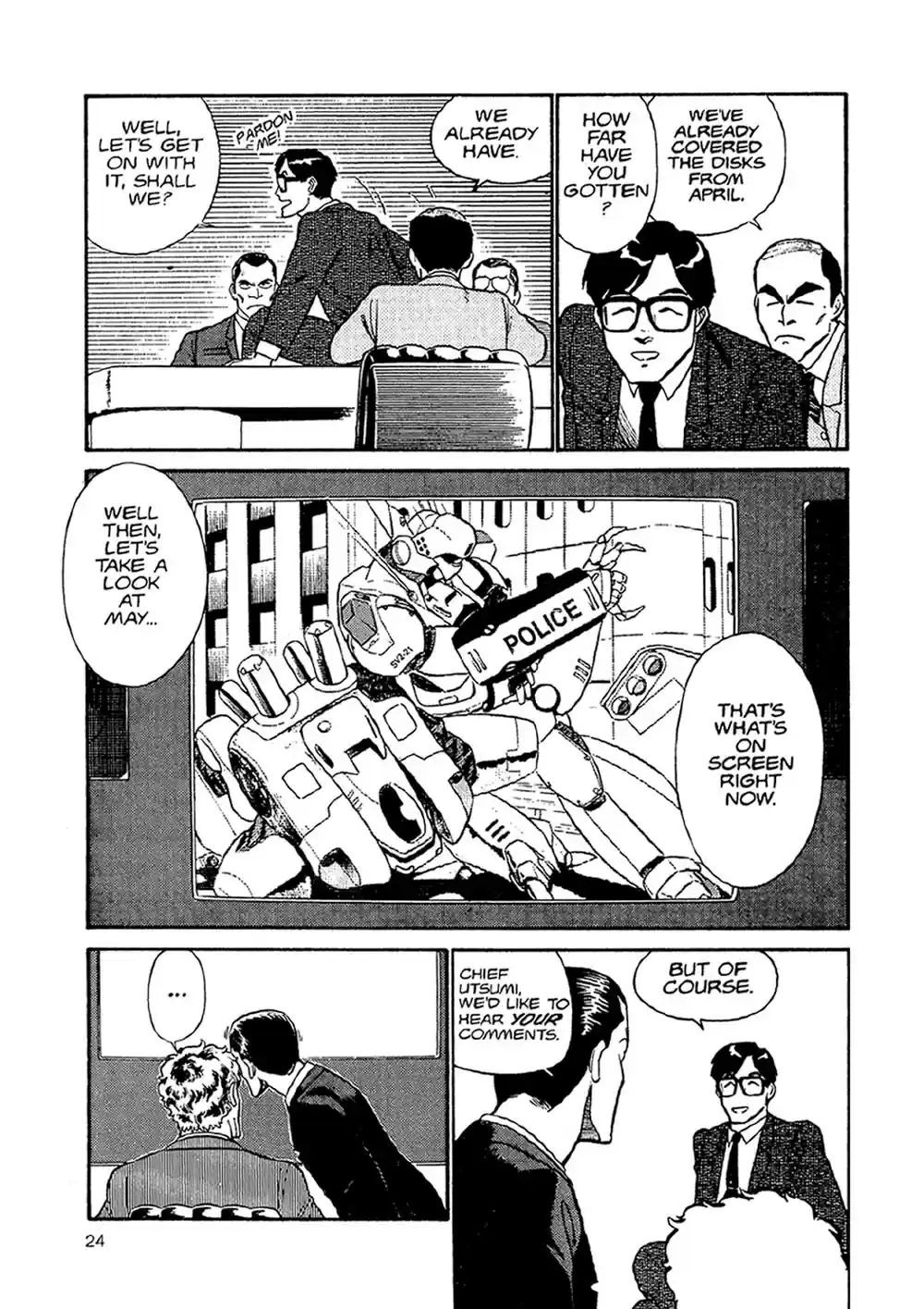 Kidou Keisatsu Patlabor Vol. 2 Ch. 2 Schaft!