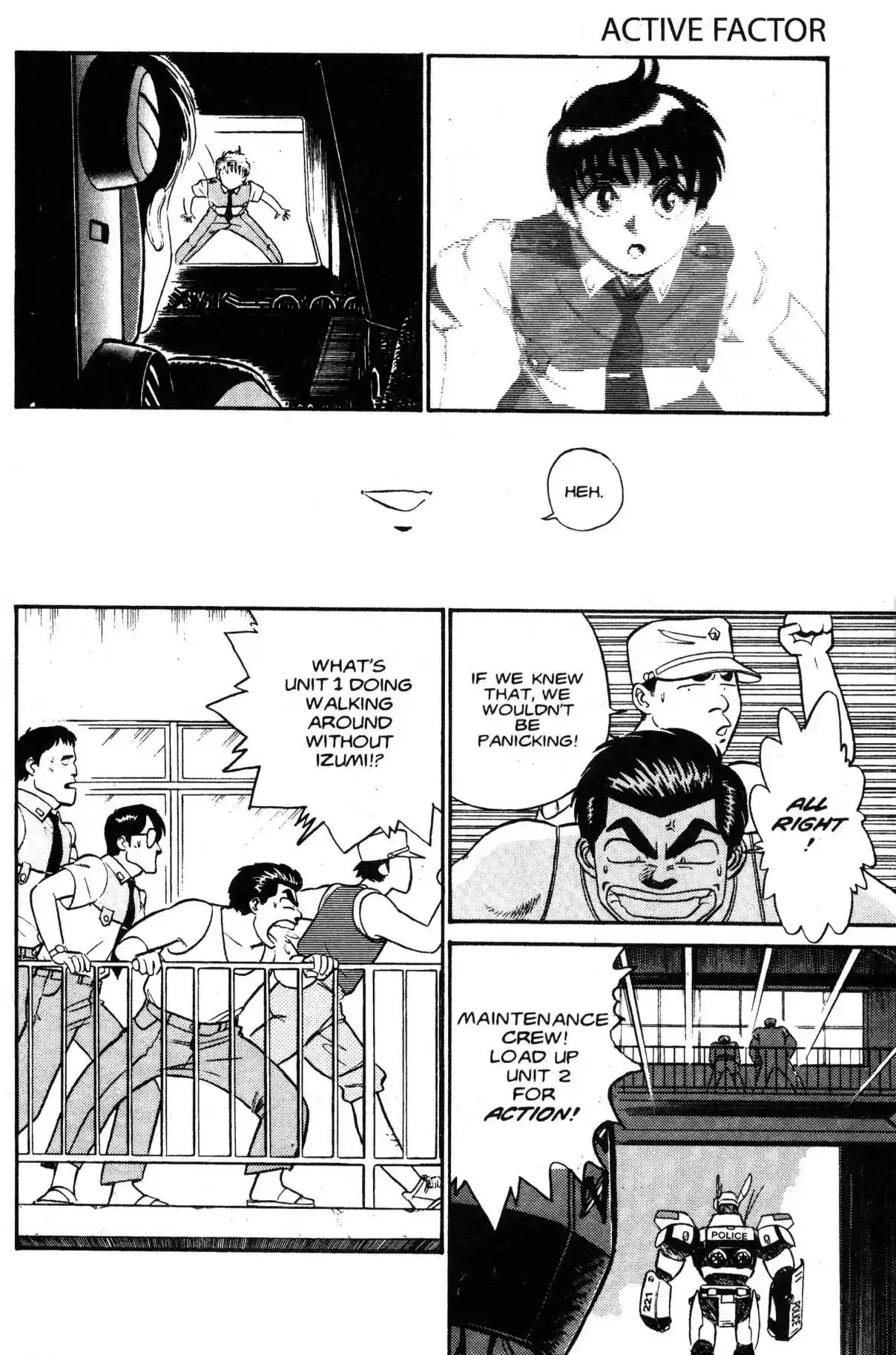 Kidou Keisatsu Patlabor Vol. 2 Ch. 3 Active Factor