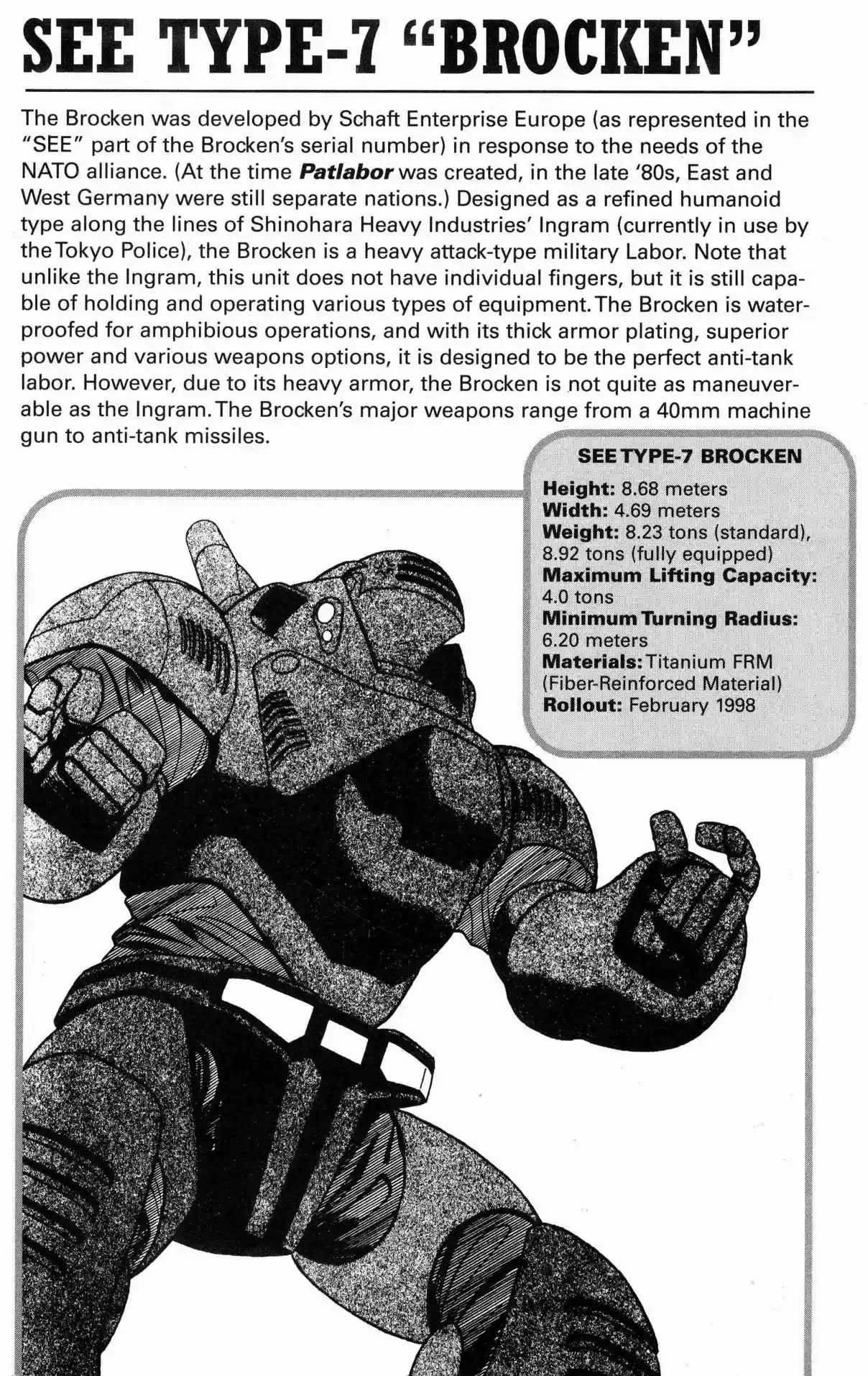 Kidou Keisatsu Patlabor Vol. 2 Ch. 3 Active Factor