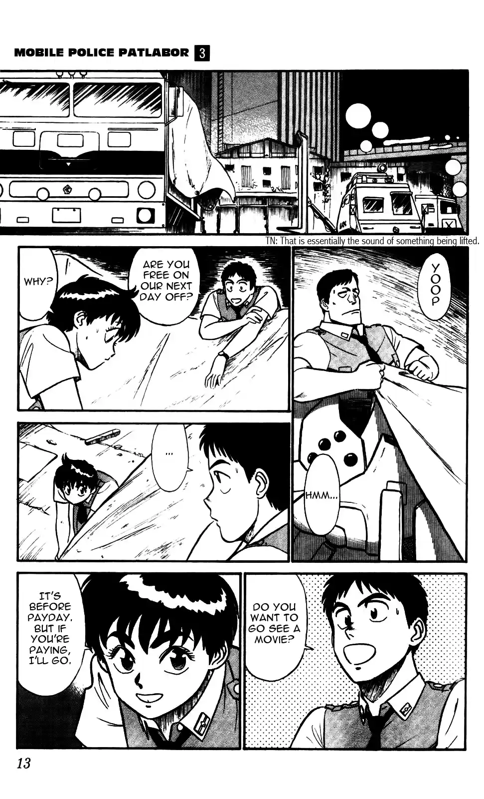 Kidou Keisatsu Patlabor Vol.3 Chapter 0.01