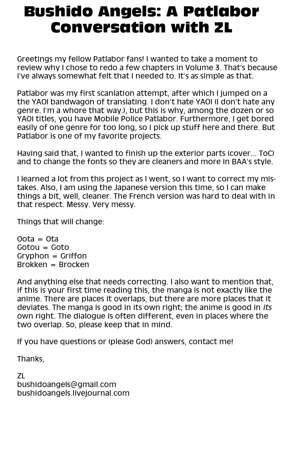 Kidou Keisatsu Patlabor Vol.3 Chapter 4.001