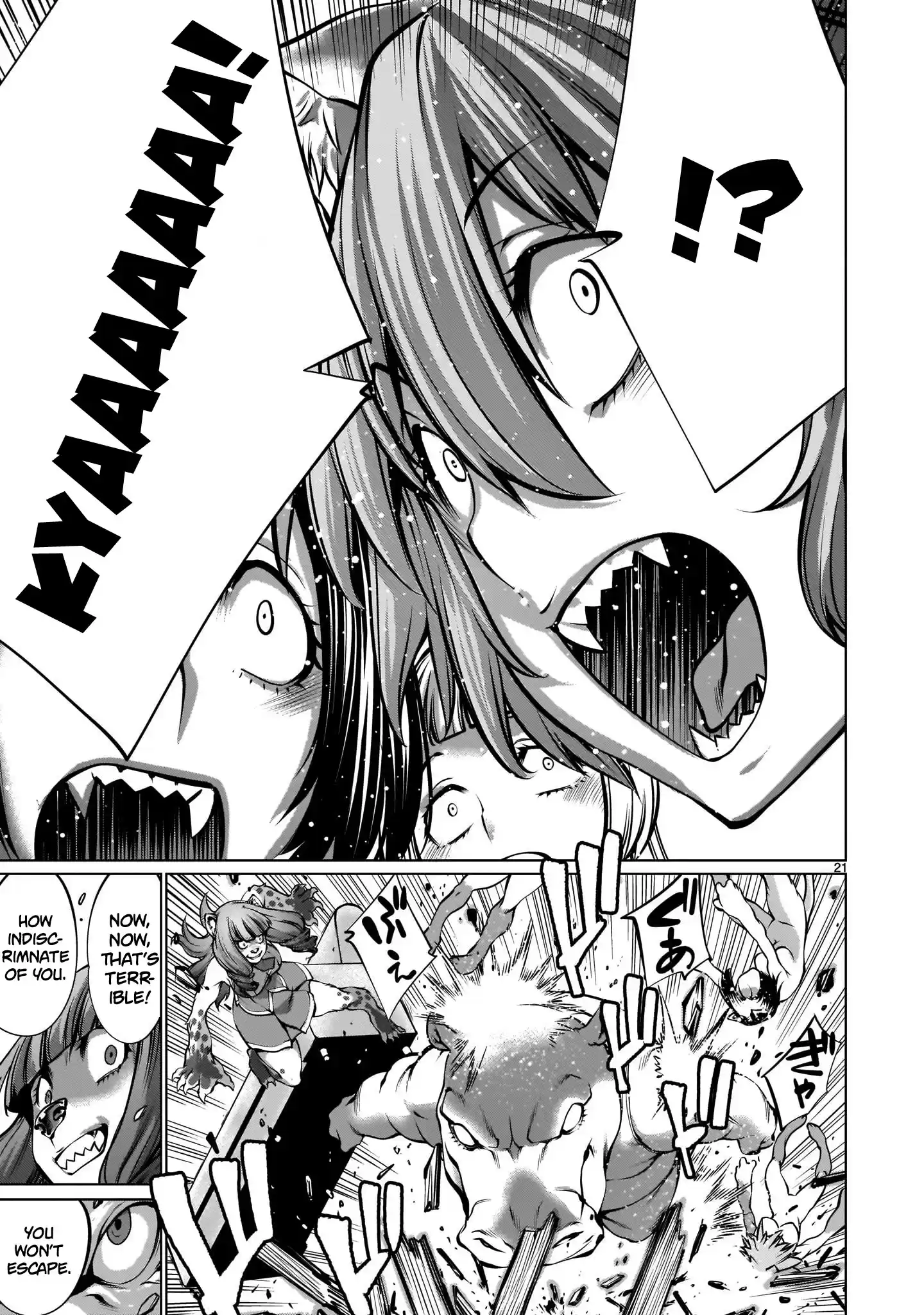 Killing Bites Chapter 87: "you Are Not A Warrior"