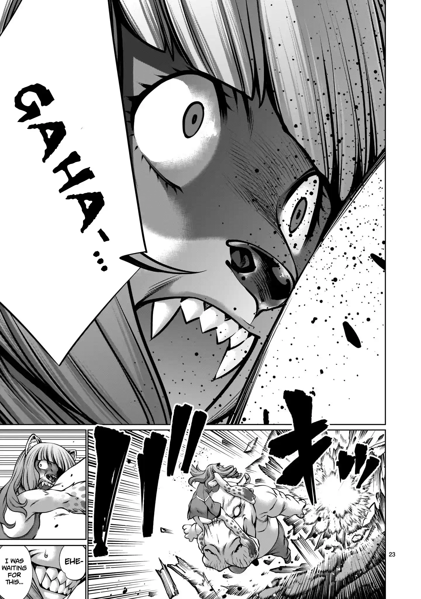 Killing Bites Chapter 87: "you Are Not A Warrior"