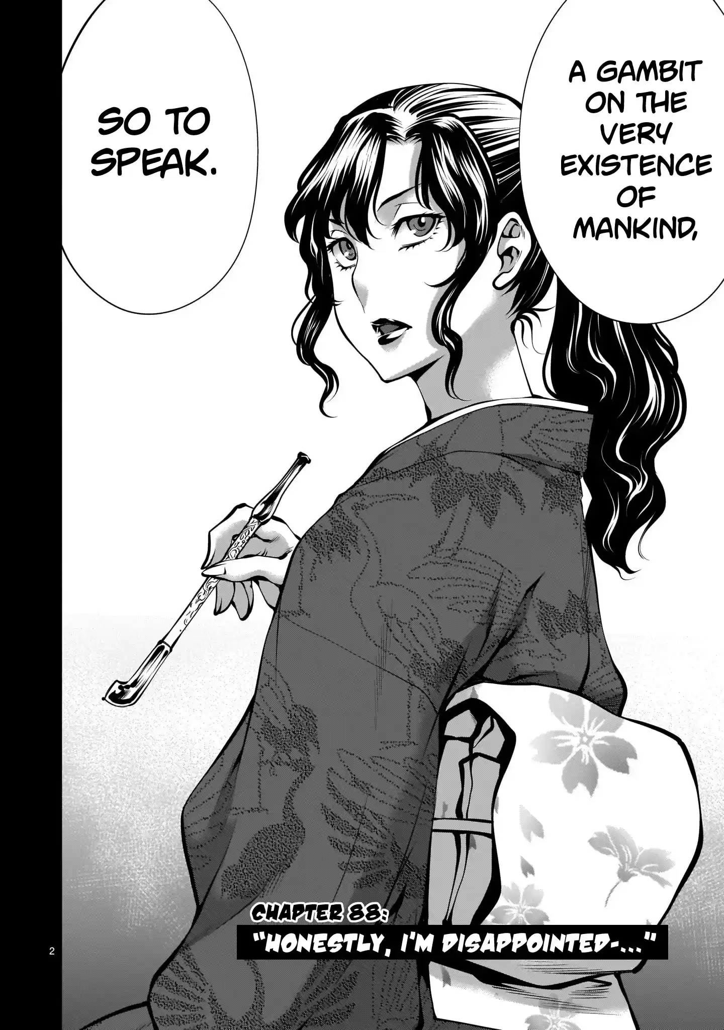 Killing Bites Chapter 88: "honestly, I'm Disappointed..."