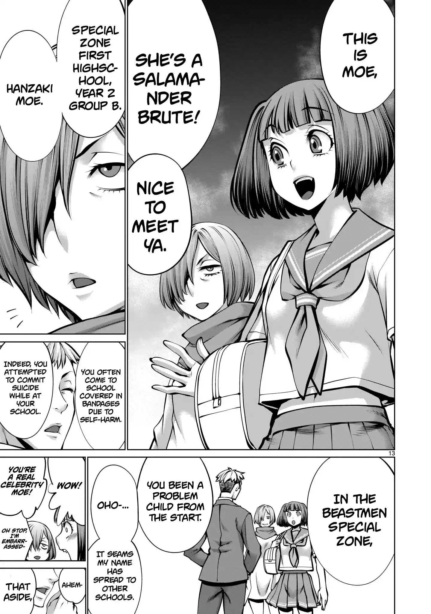 Killing Bites Chapter 92