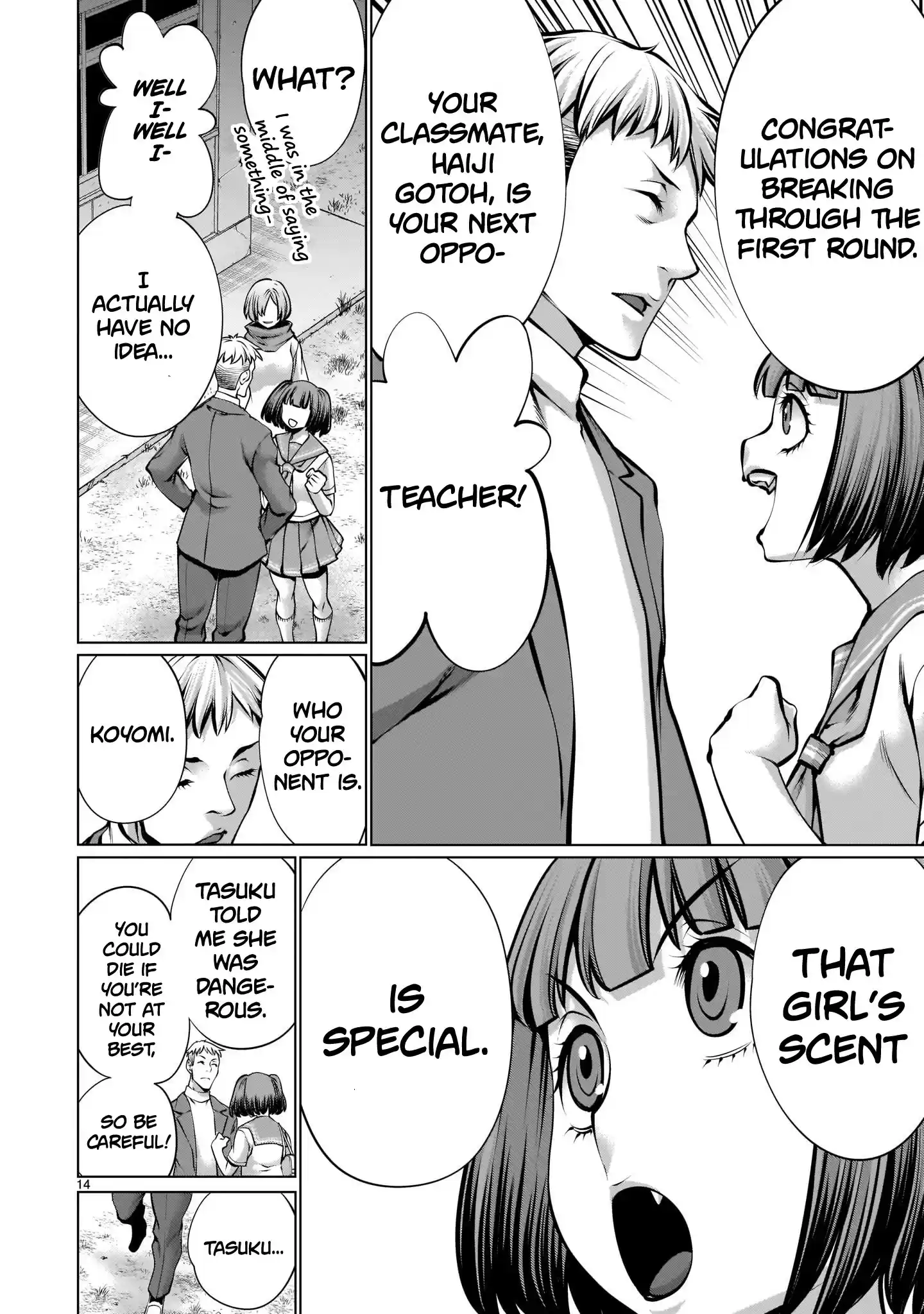 Killing Bites Chapter 92