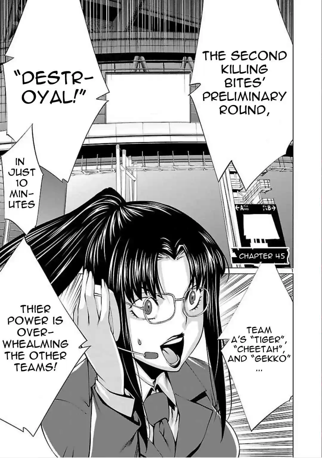 Killing Bites Vol. 10 Ch. 45 It Hurt So Bad